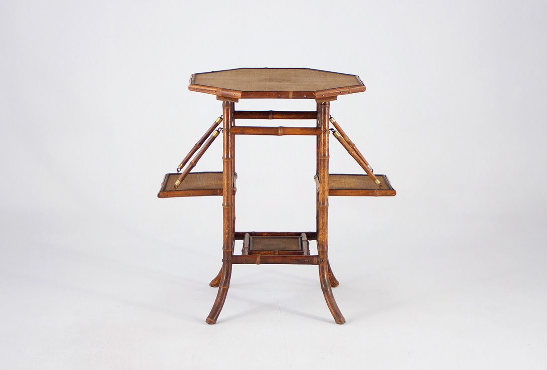 Foto Wilhelminian Exotic Bamboo Etagere, Berlin 1890