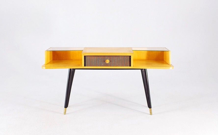 Foto Mid Century Side Table h55x110x32