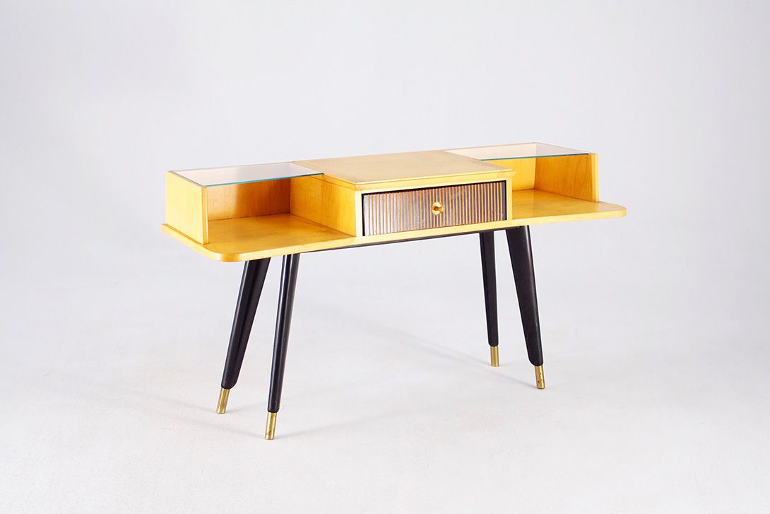 Foto Mid Century Side Table h55x110x32