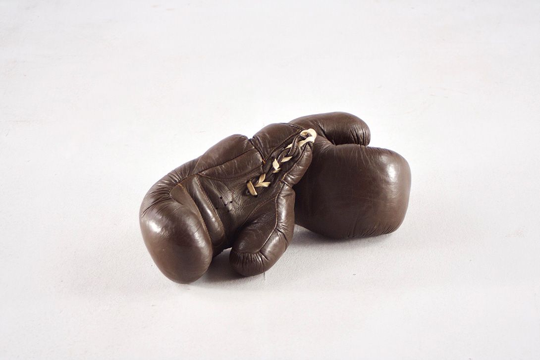 Foto Oldschool Boxing Gloves Germany 1967