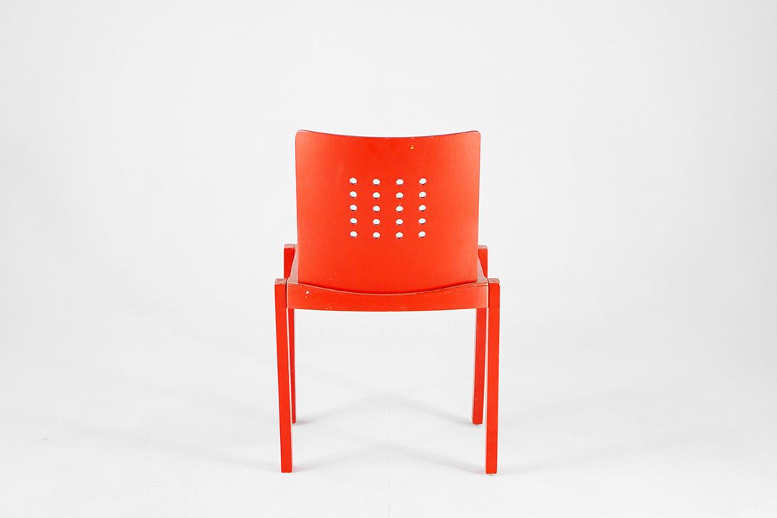 Foto Wooden Chair Memphis California 1982