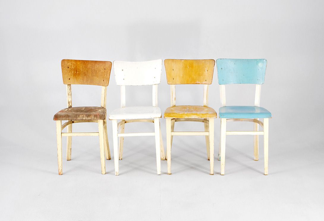 Foto Thonet Chair in diff. Melanges