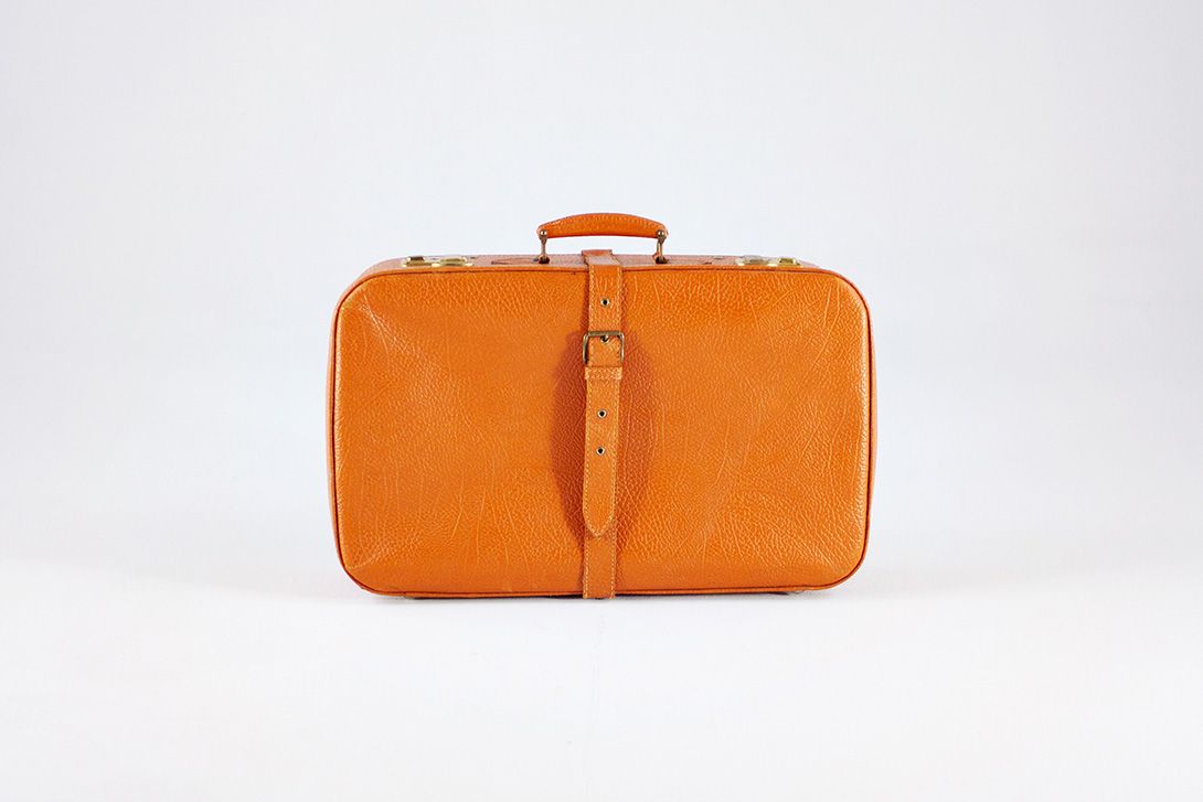 Foto Leather Suitcase