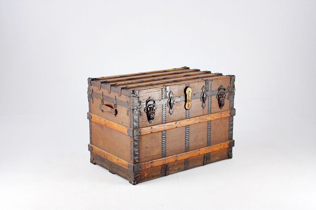 Foto Nostalgic Wooden Trunk 1860