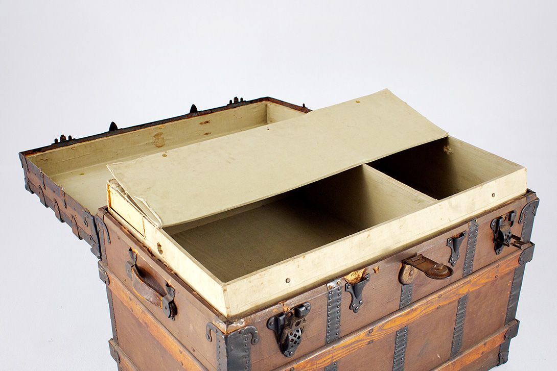 Foto Nostalgic Wooden Trunk 1860