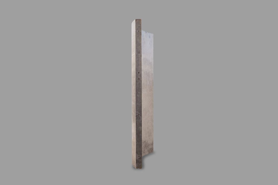 Foto Radial Room Divider with Concrete Surface 240cm