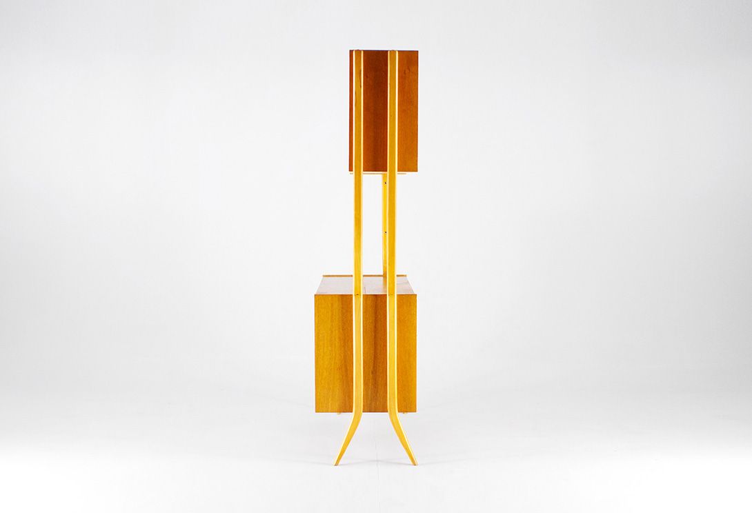 Foto Czech Cabinet Showcase Room Divider 1958
