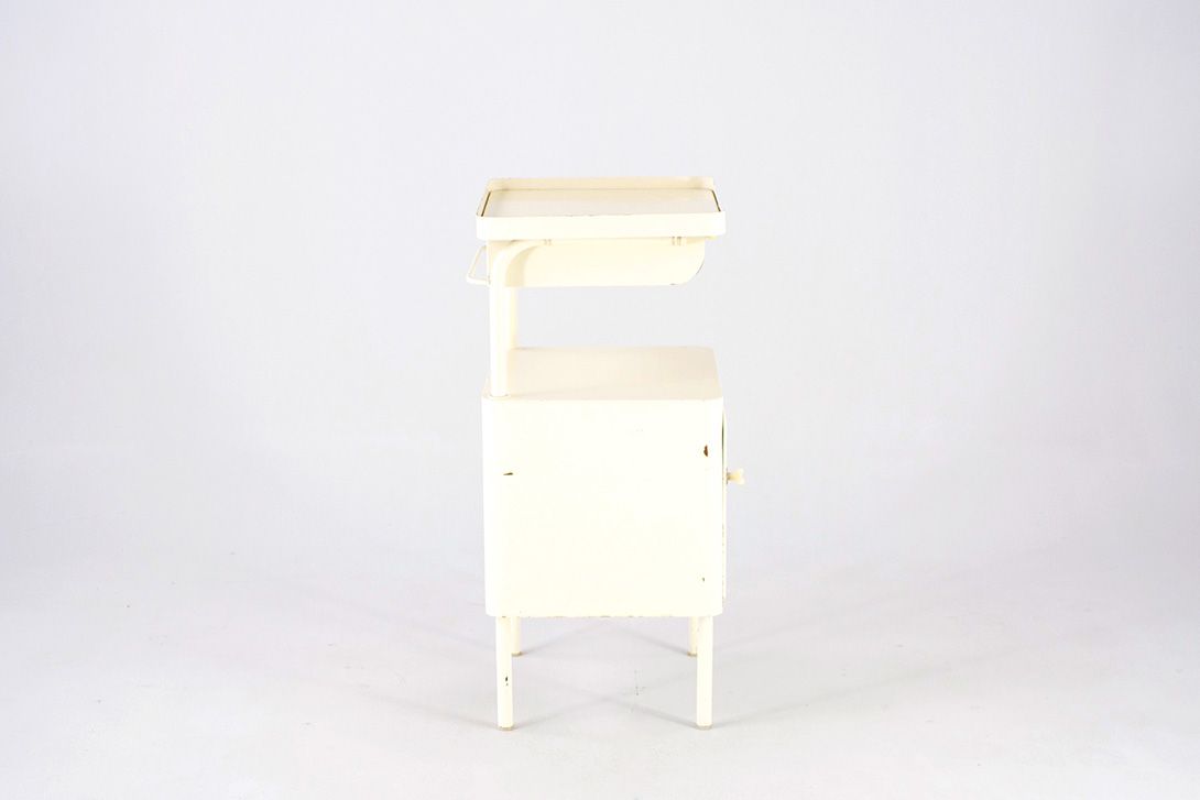 Foto Metal Cupboard Hospital Night Stand h80x38x40