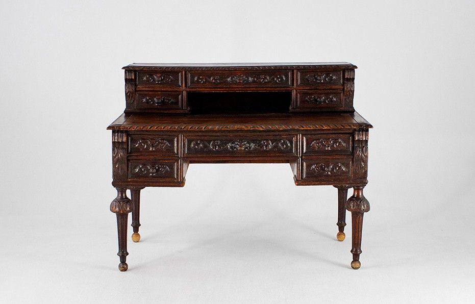 Foto Baroque Historism Desk 1878 h101x135x67