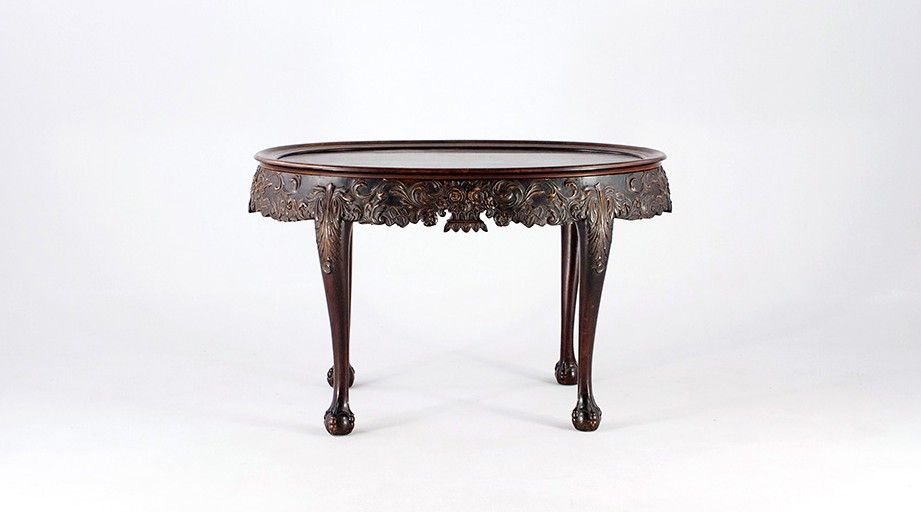 Foto Antique Exotic Historism Table 1875 h71x115x75