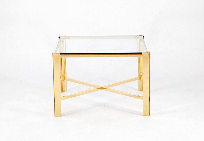 Foto Brass Coffee Table h41x60x60