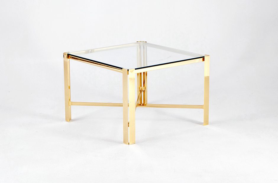 Foto Brass Coffee Table h41x60x60