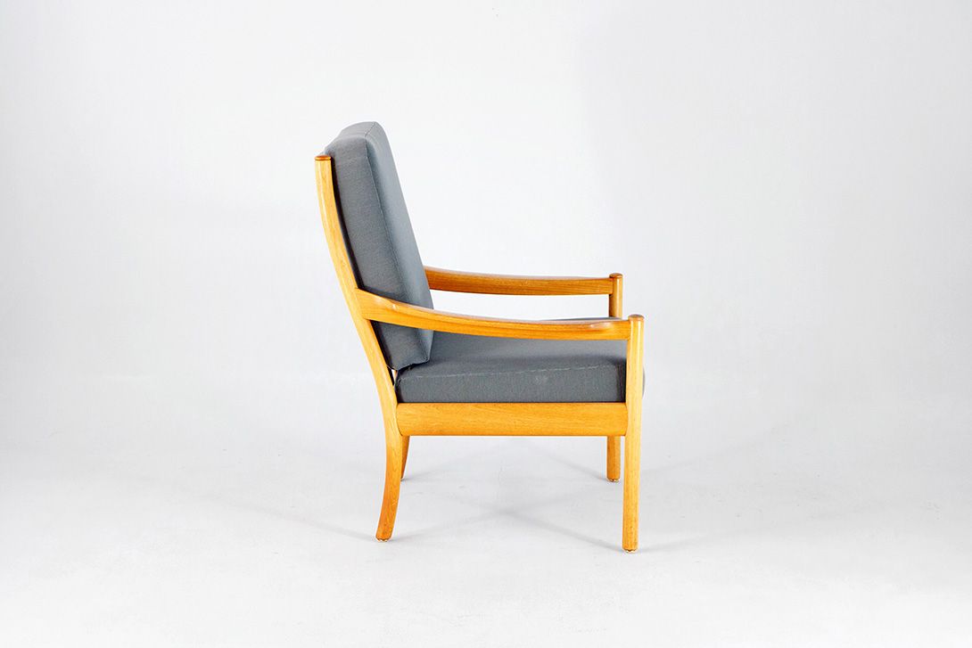 Foto Modern Armchair Beech Sweden 1961