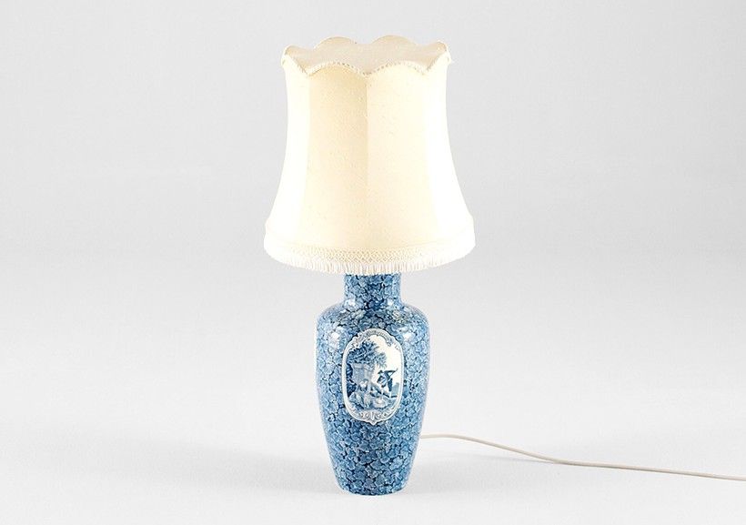 Foto Blue Porcelain Table Lamp h66