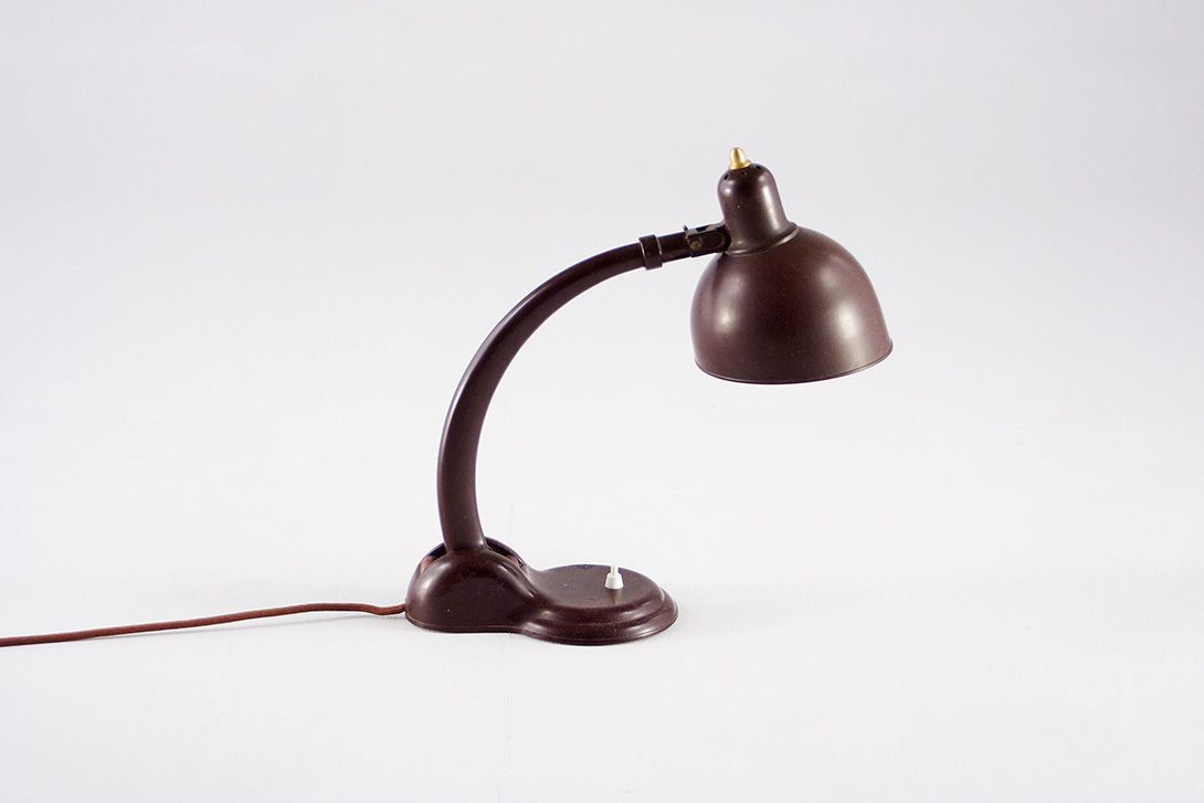 Foto Desk Lamp Bauhaus Bakelit Germany 1936 h47