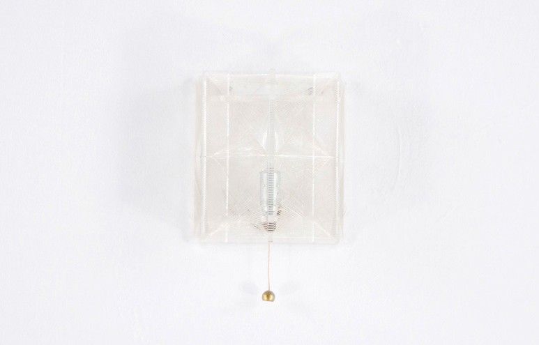 Foto Nylon Thread Wall Lamp Mid Century h20