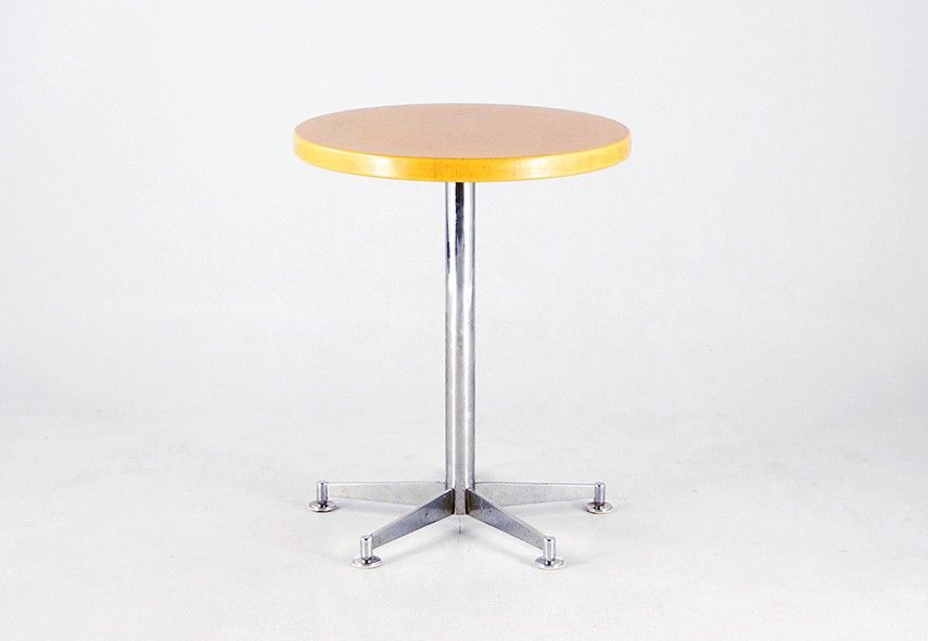 Foto Round Bistro Table Light Wood 1980 h74x60