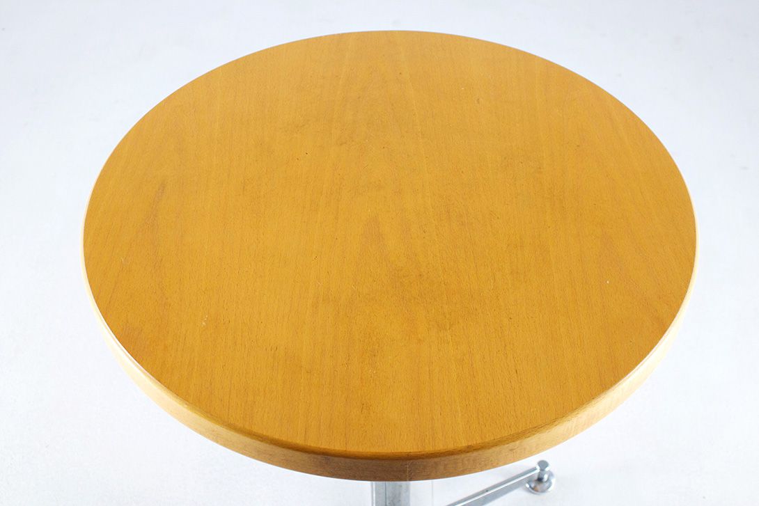 Foto Round Bistro Table Light Wood 1980 h74x60