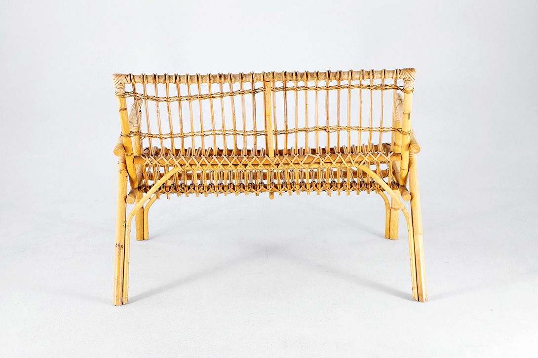 Foto Patio Bench Bamboo 1967