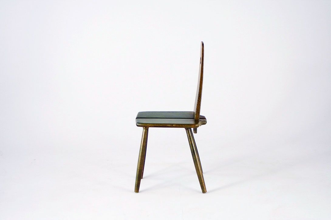 Foto Green Wooden Chair