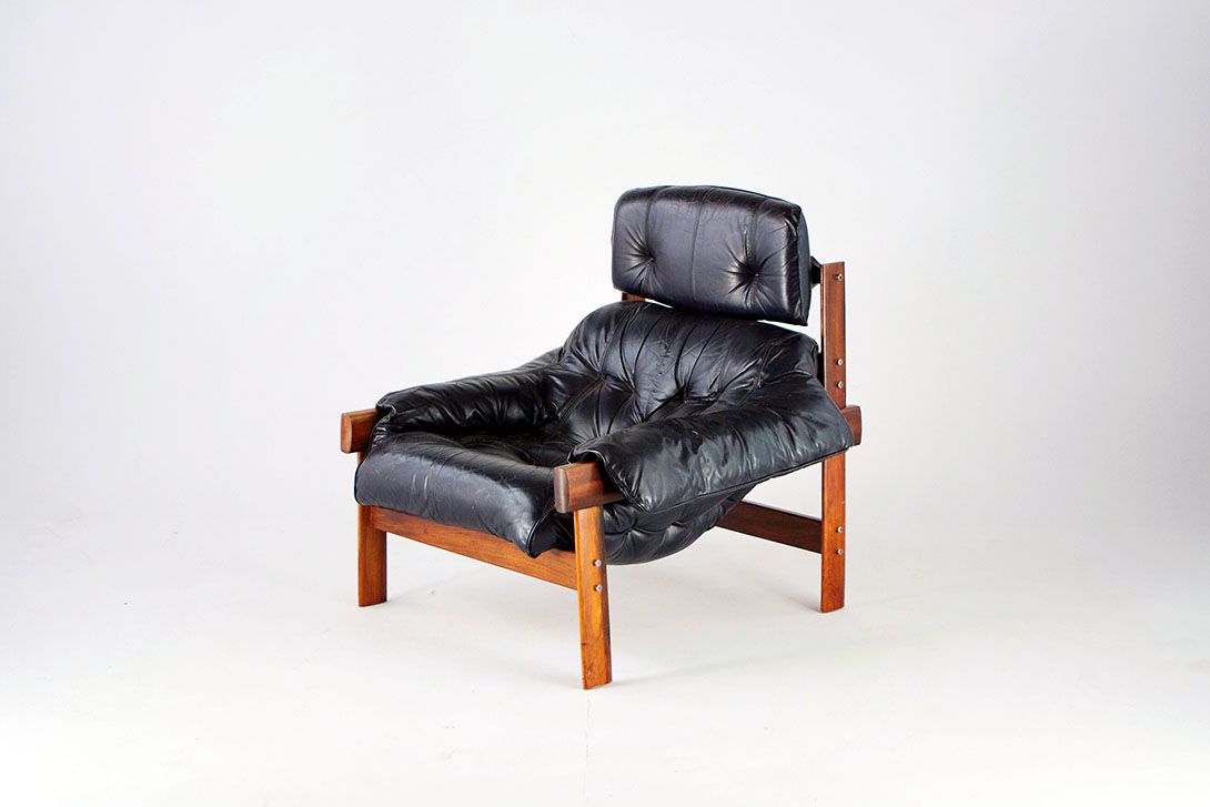 Foto Brazilian Armchair Percival Lafer Light Brown 1964
