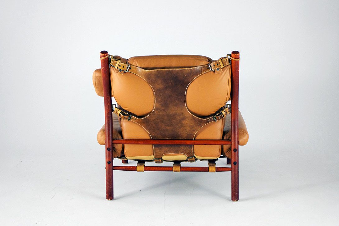Foto Leather Inca Armchair Cognac 1963 Arne Norell