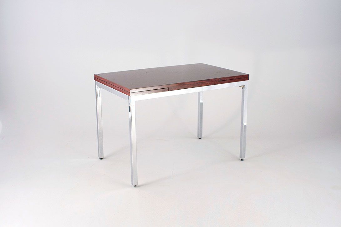 Foto Extendable Rosewood Table 1960 h78x70x110