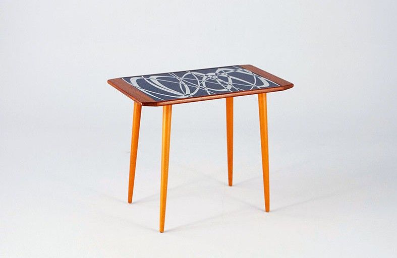 Foto Mid-Century Side Table h50x36x61