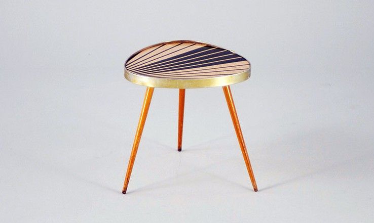 Foto Small Mid-Century Side Table h32x31