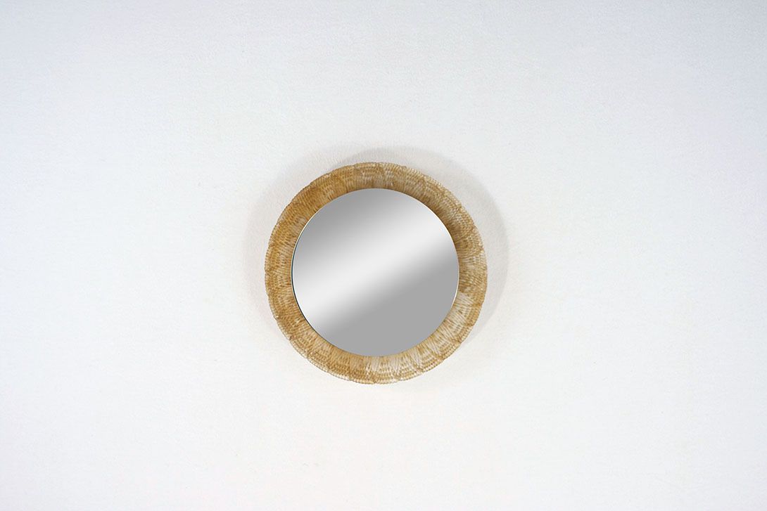 Foto Mirror with Integrated Light Germany 1970 ø48