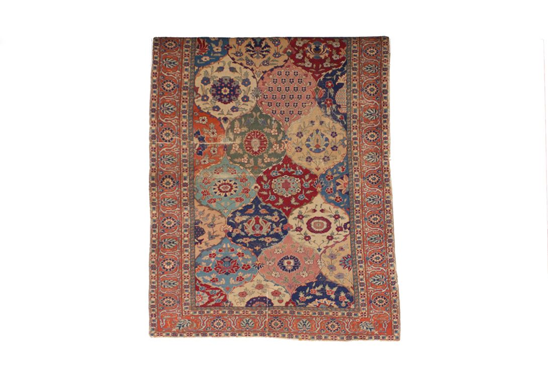 Foto Repeat Medallion Bakhtiari Persian Carpet 167x118cm K9