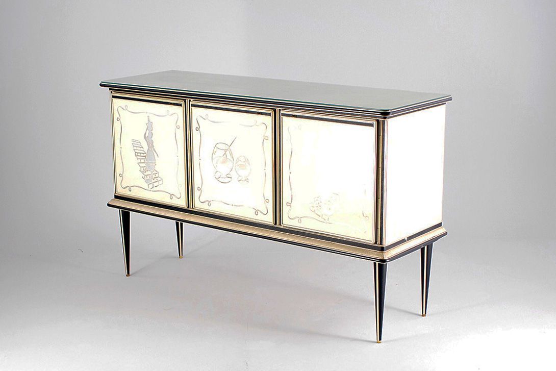 Foto Italian Mascagni Sideboard Venice 1955 w158 //