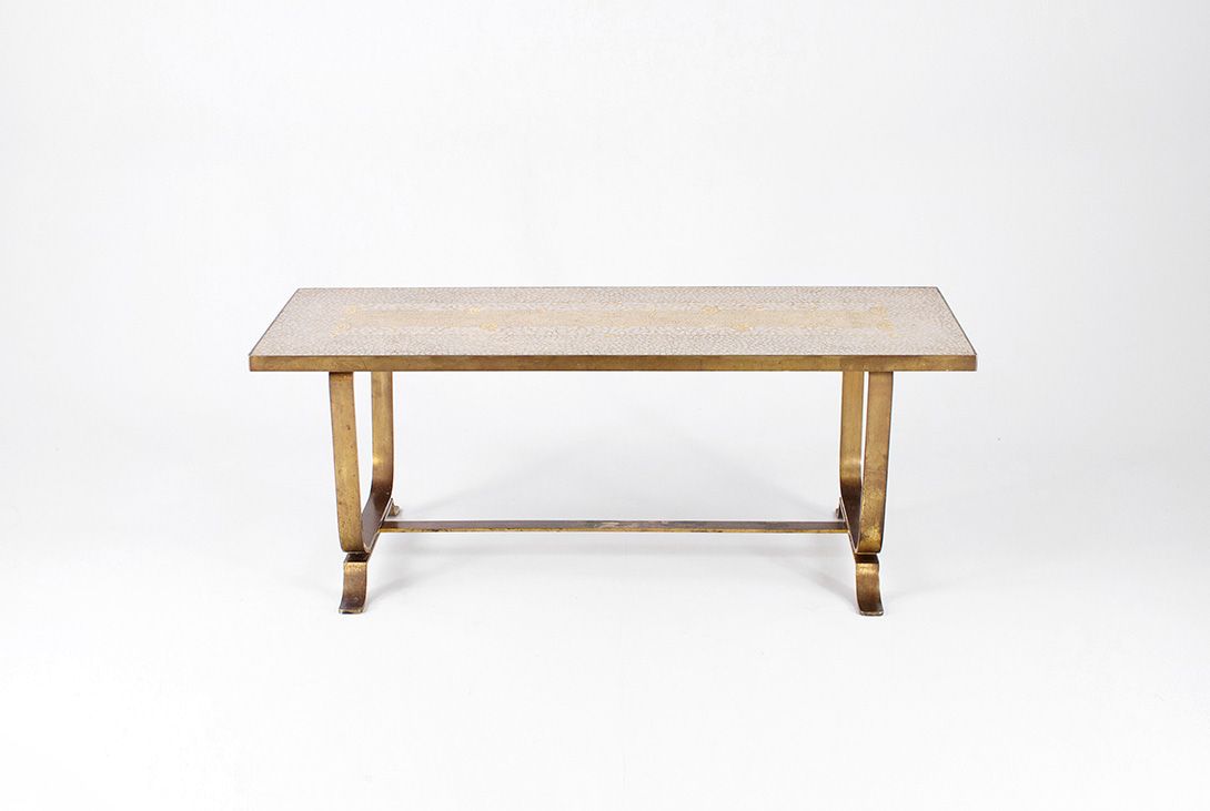 Foto Berthold Müller Mosaic Coffee Table 1953 h50x130x50