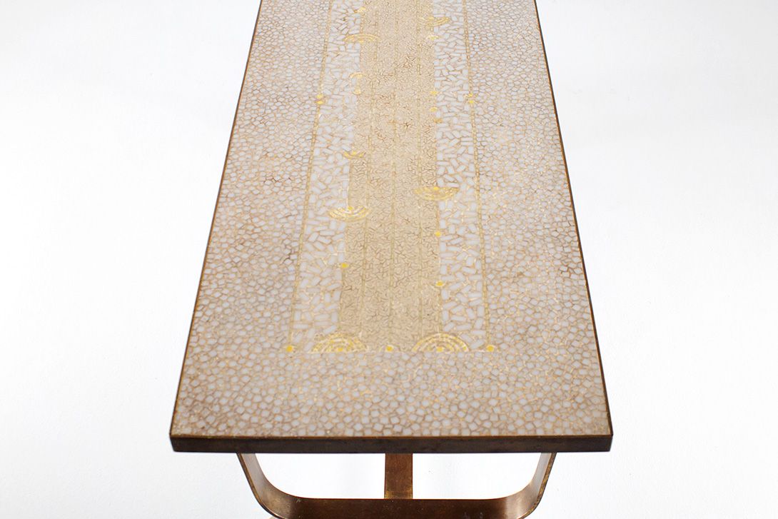 Foto Berthold Müller Mosaic Coffee Table 1953 h50x130x50