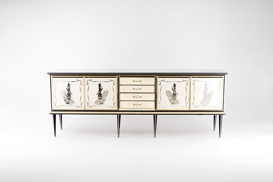 Foto Mascagni Sideboard Italian Venetian Midcentury 1957 w251