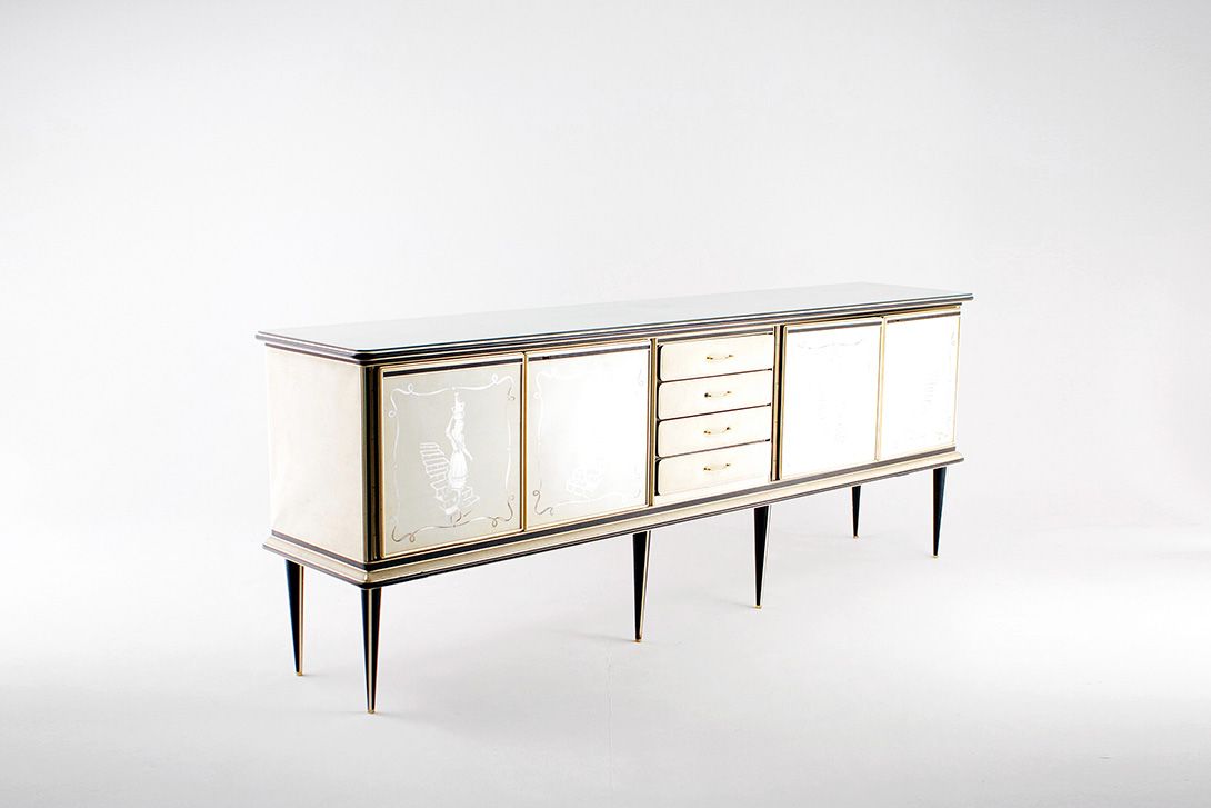 Foto Mascagni Sideboard Italian Venetian Midcentury 1957 w251