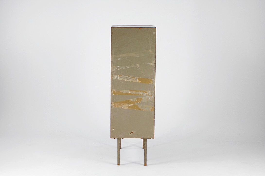 Foto High Metal Drawer Cabinet  Olivetti 1955