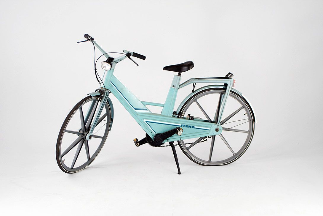 Foto Plastic Bike Itera Volvo Blue 1978