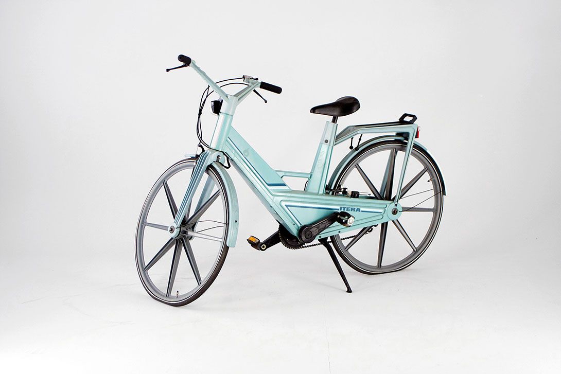 Foto Plastic Bike Itera Volvo Blue 1978