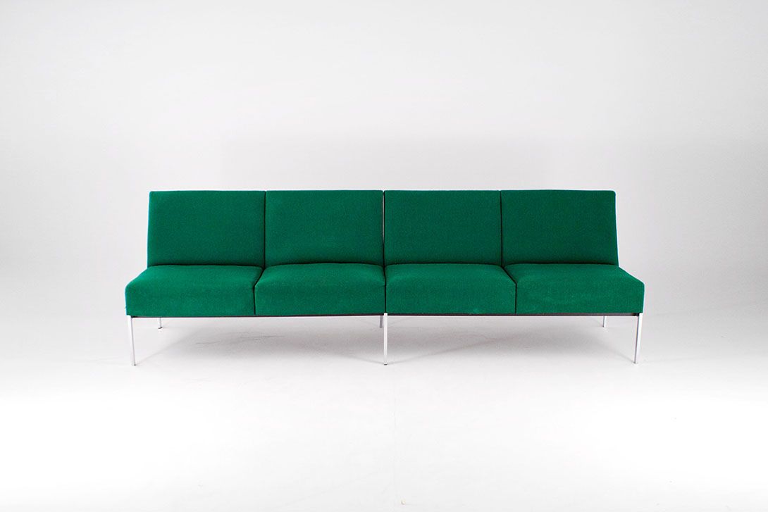 Foto Green Modern Modular Sofa (Four-Seater) by Mauser h74x244x70