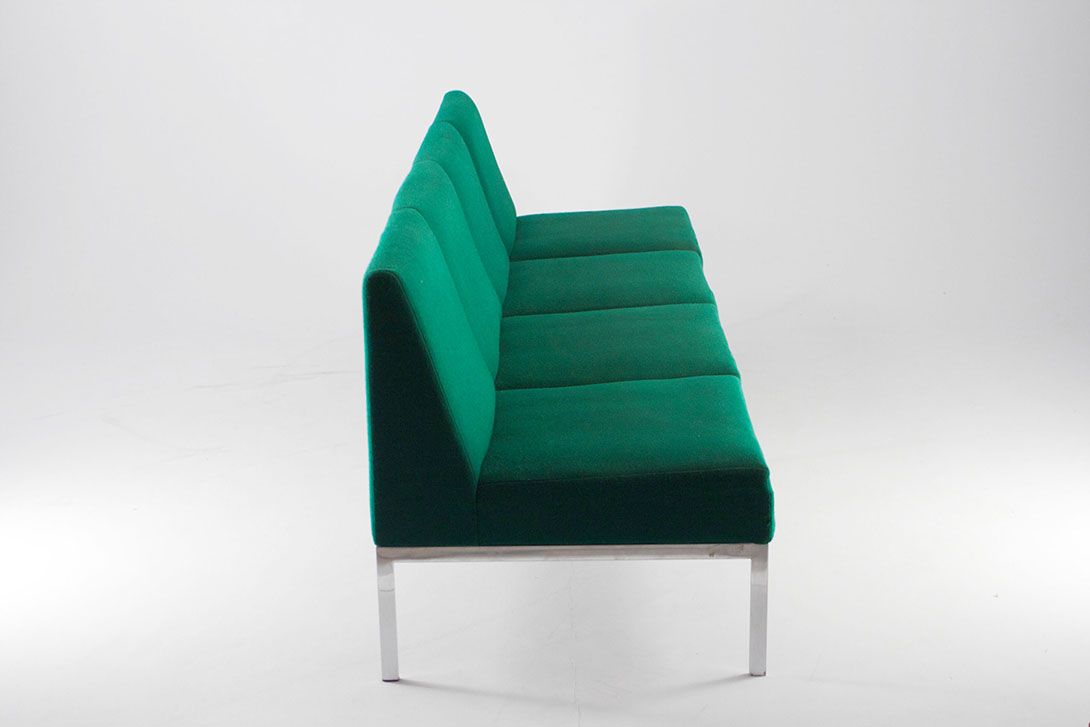 Foto Green Modern Modular Sofa (Four-Seater) by Mauser h74x244x70