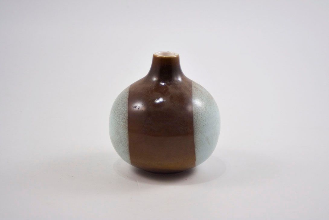 Foto Colour Blocking Ceramic Vase h14 D5