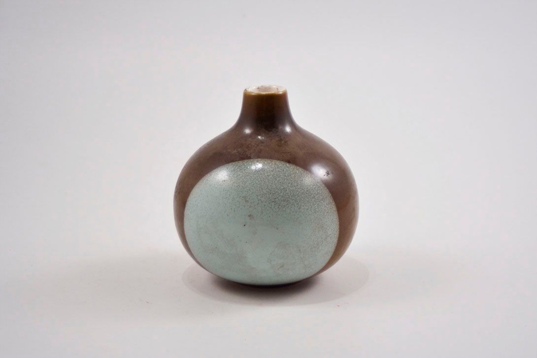 Foto Colour Blocking Ceramic Vase h14 D5