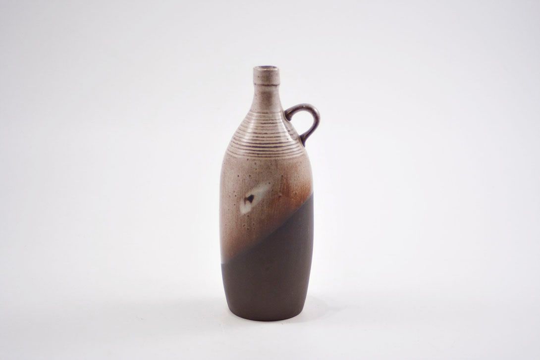 Foto Brown Ceramic Jug Vase, Small Handle h22 D5