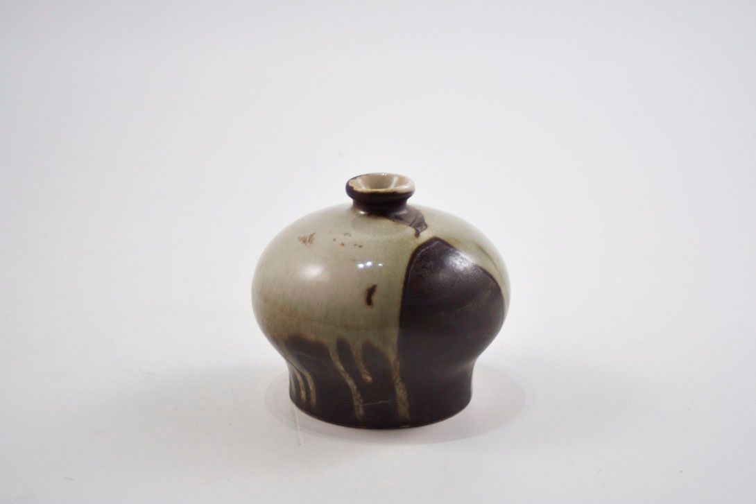 Foto Ceramic Vase Running Paint h12 D5
