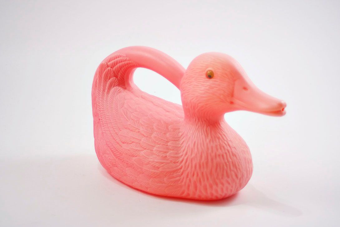 Foto Merry Pink Duck Watering Can L32 Germany 1975