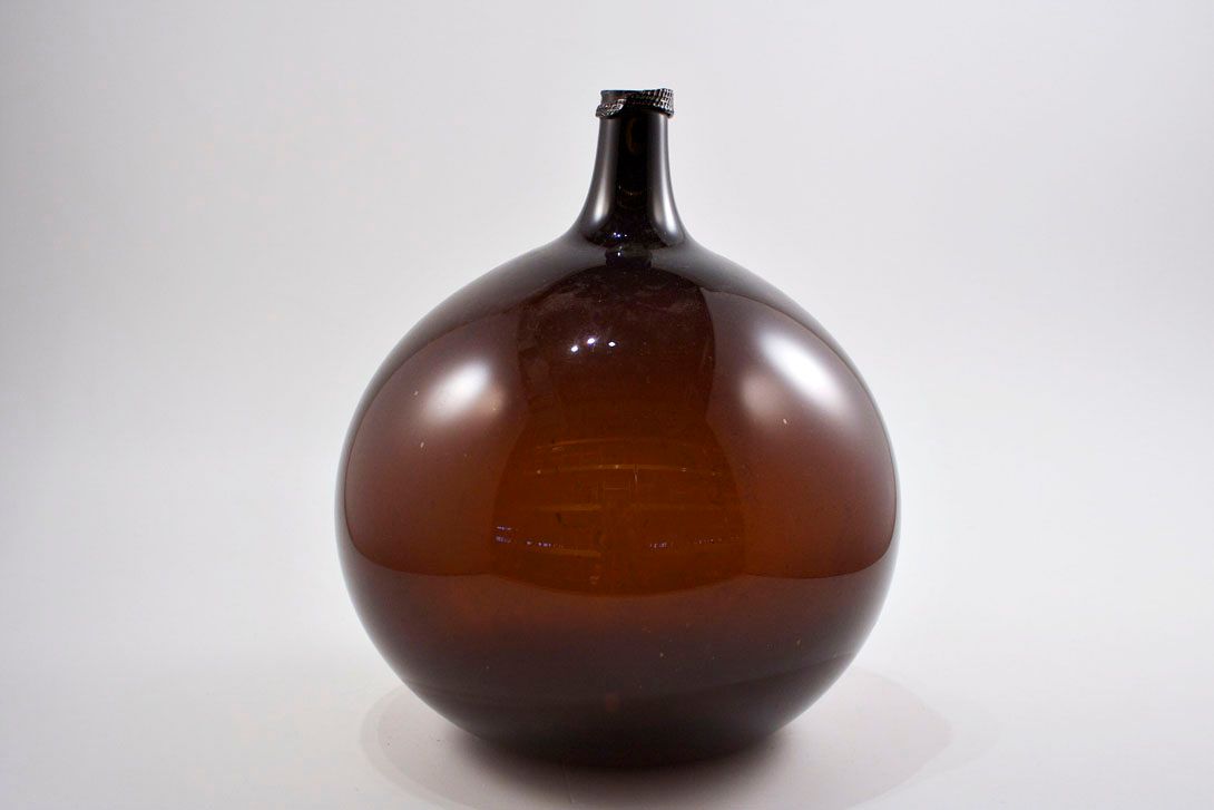 Foto Brown Bulb Glass Vase h39