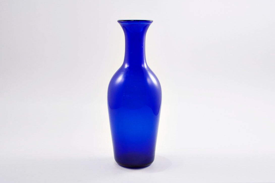 Foto Royal Blue Glass Vase h30