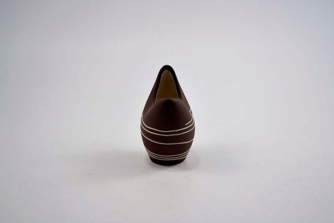 Foto Ceramic Table Vase, Brown/Beige h15 A6