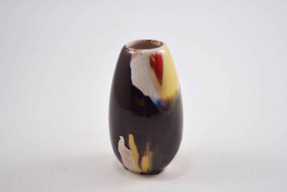Foto Marbled Ceramic Vase h15 A6